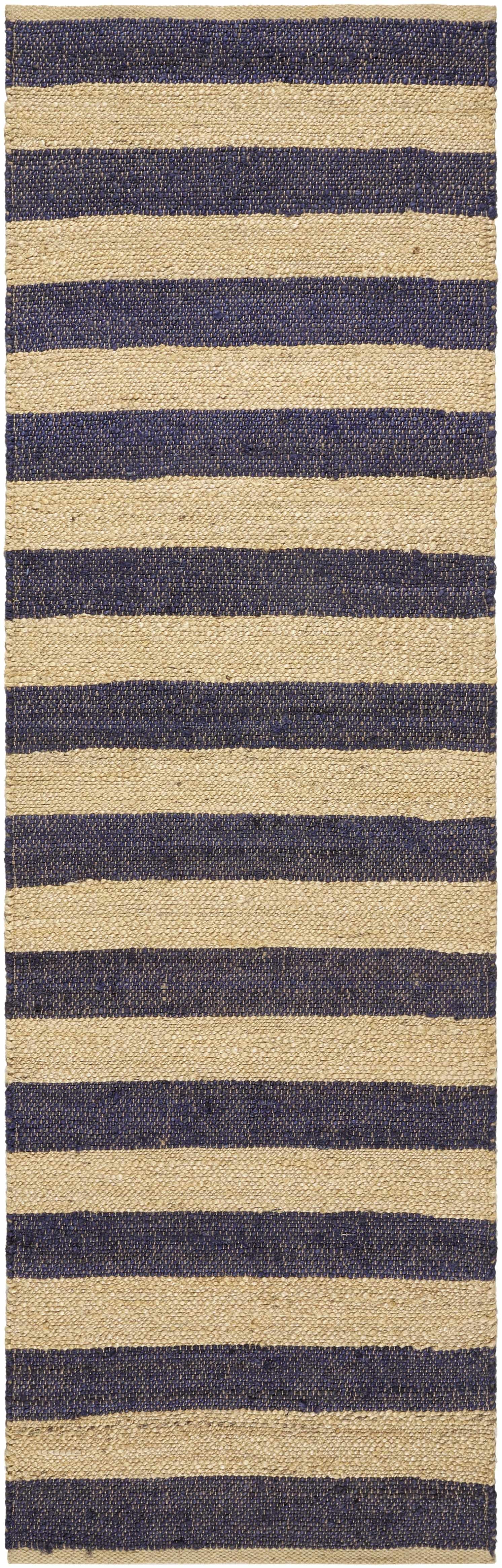Hauteloom Ilkay Jute Living Room, Bedroom Area Rug - 6' x 9'
