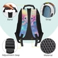 thumbnail image 4 of Aplkyhs Galaxy Axolotl School Backpack for Students 6-18 Ergonomic Padded Adjustable Straps Large Capacity Water Resistant Book Bags for Kids Elementary Middle High School Daily Use, 4 of 7