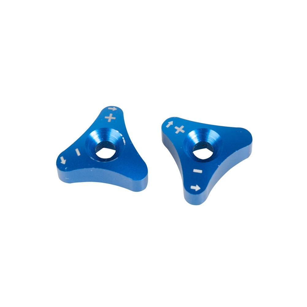 Tusk Billet WP Fork Adjuster Knobs Blue For BETA 390 RRS 20172019