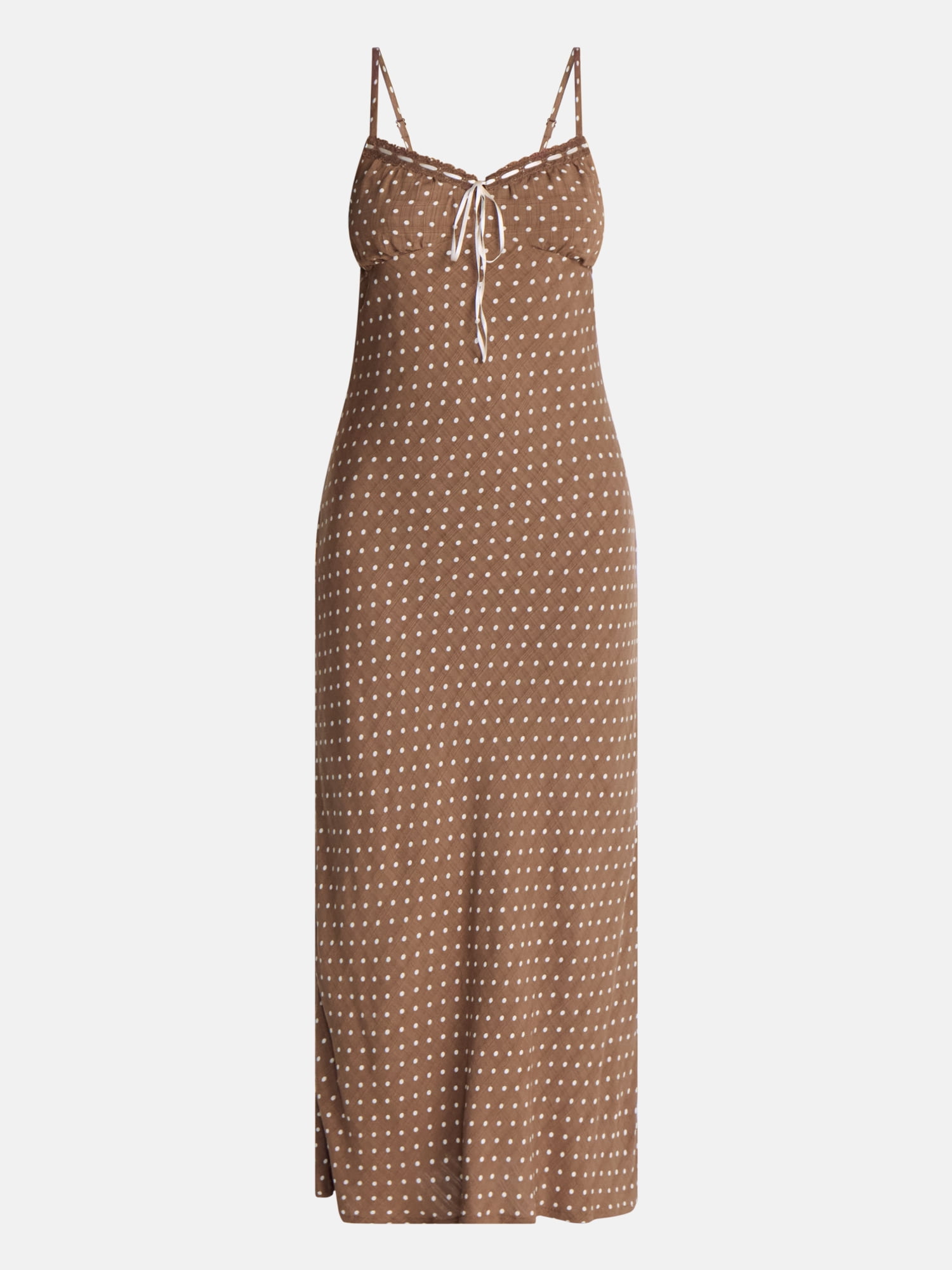No Boundaries Woven Sweetheart Maxi Dress, Women’s XXS-XXL