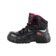 thumbnail image 2 of Bota Industrial Mujer Dielectrica Kuali Shoes M-1360R Talla 22 al 25 CM Negro Rosa, 2 of 3