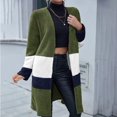 thumbnail image 1 of Puntoco Moda Mujer Trajes Manga larga Sólido Outwear Mantener caliente Invierno tops Abrigos Selecciones de flash Puntoco Puntoco-7312, 1 of 5