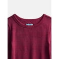thumbnail image 2 of Wonder Nation Girls Long Sleeve Shine Knit Top, Sizes 4-18 & Plus, 2 of 3