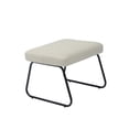 thumbnail image 4 of Sillón Individual Top Living con Taburete Reposapiés Terciopelo Beige, 4 of 12