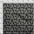 thumbnail image 3 of oneOone Rayon Black Fabric Skull Sewing Fabric By The Yard Printed Diy Clothing Sewing Supplies 56 Inch Wide-aB, 3 of 5