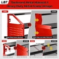 thumbnail image 6 of Power Tool Organizer With Charging Station, Heavy Duty Steel, 6 Drill Sizes, 6 Sockets, Easy Install Garage Storage Rack, Red, 6 of 7