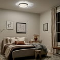 thumbnail image 2 of Kichler 42275OZ Lytham 3 Light Flush Mount in Olde Bronze, 2 of 2