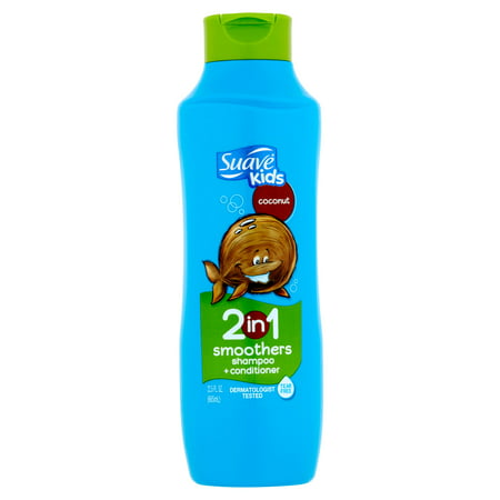 Suave Kids Coconut Smoothers 2 in 1 Shampoo and Conditioner, 22.5 oz ...