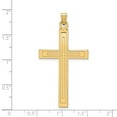 thumbnail image 2 of 14K Yellow Gold Solid Cross Pendant, 2 of 2