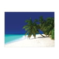 thumbnail image 1 of Ambesonne Tropical Jigsaw Puzzle Durable Cardboard, Untouched Coastline, 1000 pcs, Navy Blue White, 1 of 5