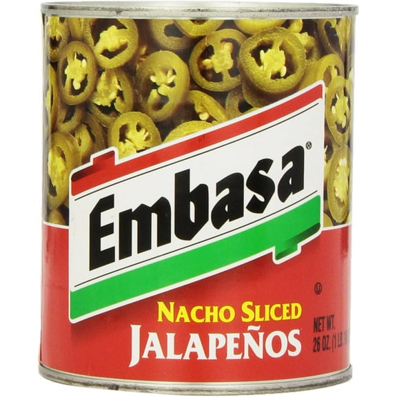 (Pack of 12) Embasa Sliced Jalapenos Nacho 26 oz