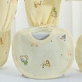 thumbnail image 6 of Baby Layette Gift Set Boy Boy Layette Set Unisex Baby Clothes 5 Piece Cartoon Elephant Print Layette Sets Cotton Clothes Gift Set Kaprioy Toddler Suit for Boys 0-3 Months, 6 of 7