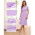 thumbnail image 2 of Vestido Annebouti 2025 Primavera-Verano para Mujer Midi Lavanda, 2 of 6