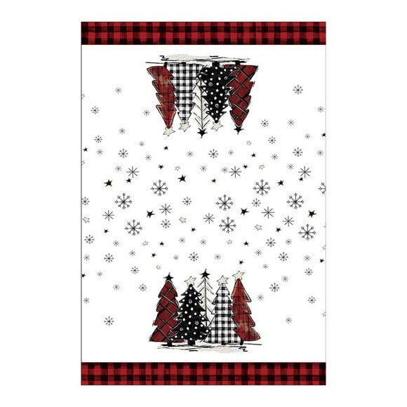 Christmas Tree Decorated Towels Christmas Kitchen Washcloth Crossborder Sports Towels