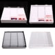 thumbnail image 5 of Exhibidor de puntas de uñas acrílicas, caja para exhibición de uñas postizas, almacenamiento a prueba de polvo para uñas. blanco, 5 of 9