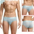 thumbnail image 4 of Guardurnaity Las bragas azules claras de secado rápido para los hombres se mantienen frescos y secos todo el día hombres calzoncillos ropa Ropa interior, 4 of 6