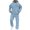 Light Blue, variant on SGMVNU Men's Casual Sweatsuits 2 Piece Set Zip Up Hoodie Suit Set Casual Atheltic Outfit Streetwear Running Jogging Sport Suit(Coffee, 3XL)