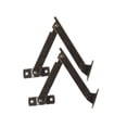 thumbnail image 4 of OHOIOLLA 2Pcs Rotatable Support Hinges for Furniture Decorative and Durable Coffee Color, 4 of 8
