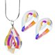 thumbnail image 5 of 2 uds 76mm forma única AB Color DIY colgante decoración para ropa collar joyería, 5 of 8