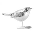 thumbnail image 6 of AuldHome Silver Bird Ornaments (Set of 4 Figurines); Little Bird Statuettes, 6 of 6