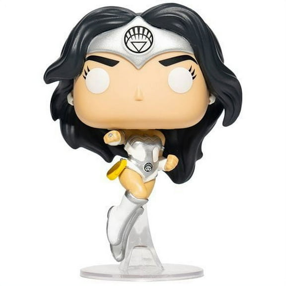 Funko Pop! Wonder Woman 80th Anniversary White Lantern Glow in the Dark Vinyl Figure #423 (Bundled with Pop Protector to Protect Display Box)