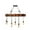 Model F, variant on IMeshbean Rustic Farmhouse Furniture Wood Chandelier Pendant Light