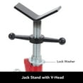 thumbnail image 3 of V-Head Jack Stand with Casters, 3 of 9