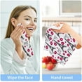 thumbnail image 7 of SKYSONIC 4PCS Eiffel Tower and Kiss Trace Towels Cotton Washcloths Set,Quick Drying & Absorbent Soft Bathroom Hand Towel Lightweight & Portable Fingertip Towel, 7 of 7