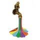 thumbnail image 4 of Estatua de jardín con grifo de , figura de rana de resina, escultura de regalo, figura de Animal para cumpleaños, estanque, inauguración de la, 4 of 9