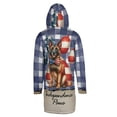 thumbnail image 2 of Patriotic Belgian Malinois 4th of July Independence Paws All Over Print 3D Hooded Duffle Toggle Coat Sheepdog Dog Lover Gifts - 02010, 2 of 6