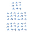 thumbnail image 1 of bedienty 50 Pieces Wooden Button Rough Surface Widely Applicable Fasteners Fish-shaped Shank Buttons Embroidery Sewing Supplies Sky Blue 5Set, 1 of 6