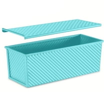 13x5 inch Pullman Loaf Pan with Lid, LIMICAR Non Stick Bread Baking Pan, Heavy Duty Carbon Steel Loaf Pan  for Baking Sourdough, Sandwich & Homemade Bread