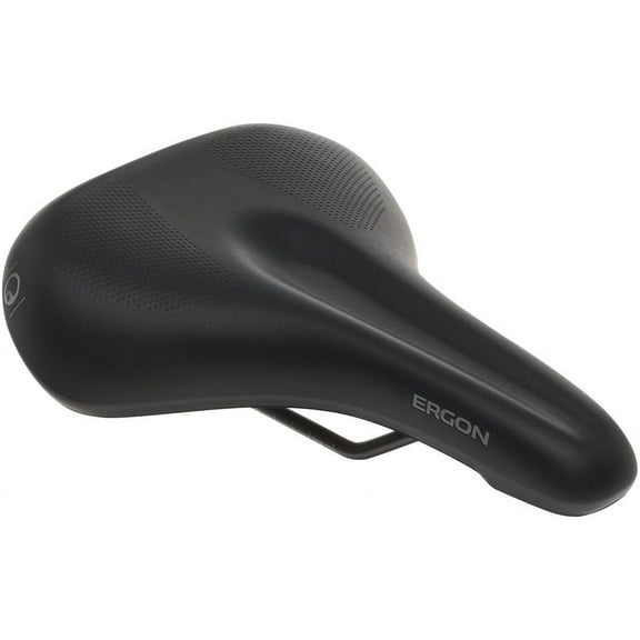 Ergon ST Gel Saddle Chromoly Black Women's Medium Large Synthetic Touring