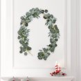thumbnail image 6 of MXTPOV 6.56 FT Artificial Christmas Garland, Green Garland for Xmas Tree, Garlands for Decoration Christmas Fireplace Party Wedding, Home Decor, 6 of 6