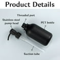Shampoo Dispenser for Shower Wall Mount, No Drill Shampoo and