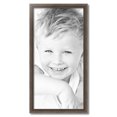 thumbnail image 2 of ArtToFrames 17" x 34" Muted Silver Picture Frame, 17x34 inch Silver Wood Poster Frame (WOM-4626),  Pack, 2 of 8