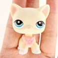 thumbnail image 4 of Minilps Pet Toy Short Hair Cat #410 with Plastic Collar Accessories,Collectible Mini Toy Figurines, 4 of 8