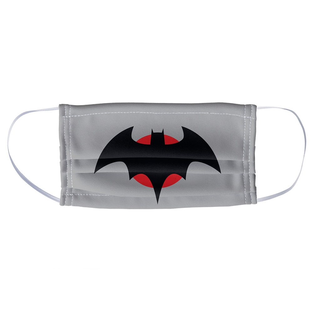 Batman Thomas Wayne 1-Ply Reusable Face Mask Covering, Unisex