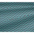 thumbnail image 5 of oneOone Viscose Jersey Fabric Chevron Ikat Print Fabric By The Yard 60 Inch Wide, 5 of 5