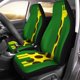 thumbnail image 1 of Juego de 2 fundas para asientos de coche ABPHQTO marrón jirafa adorable universal, 1 of 4