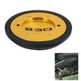 thumbnail image 2 of Gold & Black Anodized Aluminum-Plastic Engine Stator Protective Cover for Yamaha TMAX 530 (2012-2015) & TMAX 500 (2004-2012) - No-Modification Installation, Rust-Resistant, Fade-Proof, Stylish, 2 of 5