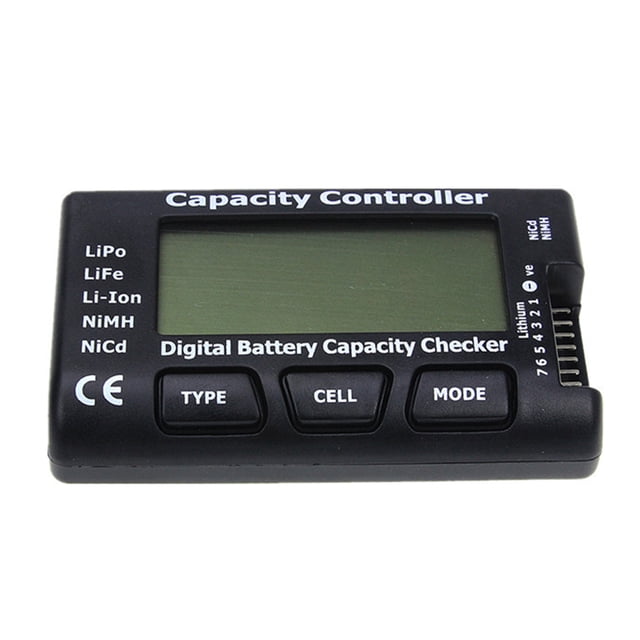 Tholdsy Comprobador de capacidad de Digital, comprobador de mano de alta precisión, controlador de calibre multiusos, portátil, Electrónica miscelánea