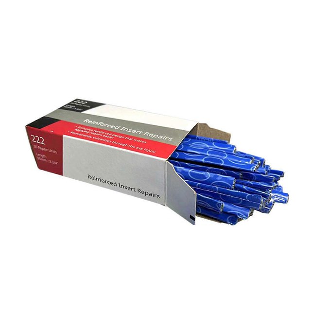Vacuum Tire Repair Strips 222 95mm Length Rubber Sealing Solution Suitable for Car Motorcycle Ebike Roadside Emergencies
