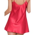 thumbnail image 3 of Julymona Womens Sexy V-Neck Pajamas Nightdress Sleepwear Lingerie Valentine's Day Gift, 3 of 3