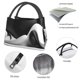 thumbnail image 4 of Easygdp Black White Fluid Sculpture Bolsa de Almuerzo Insulada Reutilizable, Bolsa de Mano y Bandolera para Oficina, Trabajo, Viajes, 4 of 6