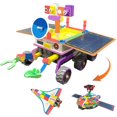 thumbnail image 1 of MesaSe 3 In 1 Solar Robot Kit Solar Robot Toys with Paints and Paintbrush DIY Science Experiments Toys Solar Powered Educational Toy Gift for Age 8-12 Children Kids, 1 of 7