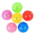 thumbnail image 3 of Methold Juguete de pelota intermitente para mascotas, juguete único de Color brillante que rebota, suministros para mascotas, sonido para hacer bolas Aseo de mascotas S Methold PT002452-02, 3 of 5
