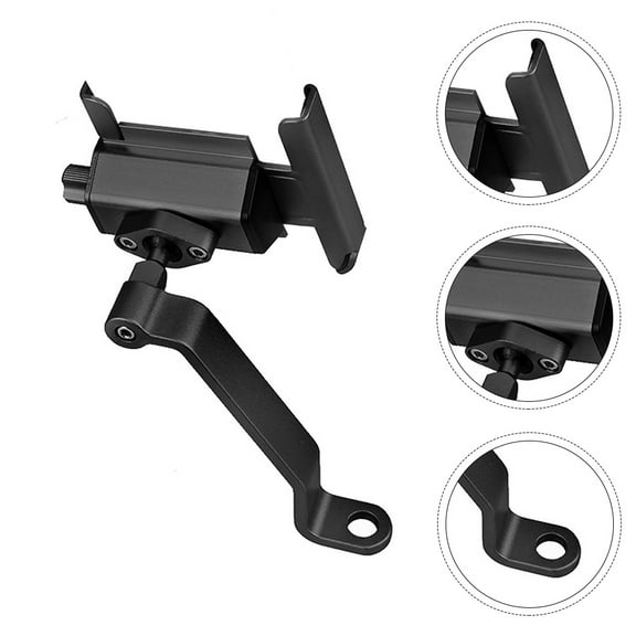 WHAMVOX  Mobile Phone Holder Rotatable Mount for Scooter Handlebars