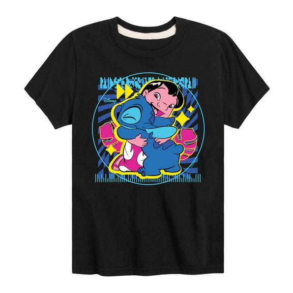 Disney - Lilo & Stitch - Lilo Hug - Toddler & Youth Short Sleeve Graphic T-Shirt