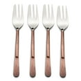 thumbnail image 1 of Celia Design Copper Antique Pastry Fork 4 Pcs. Set, 1 of 5